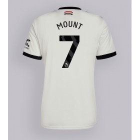 Pánské fotbalový oblečení Manchester United Mason Mount #7 Tretí košile 2024-25 Krátkým Rukávem